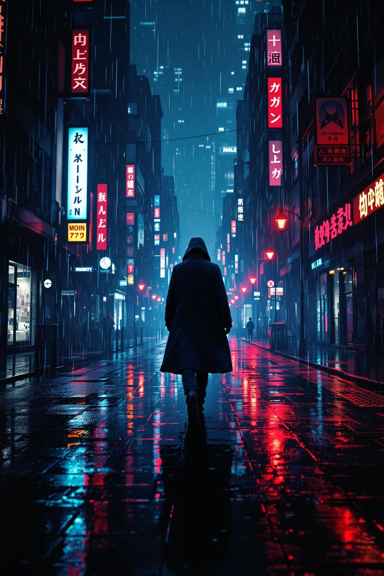 新新影视作品《暗夜追凶》海报